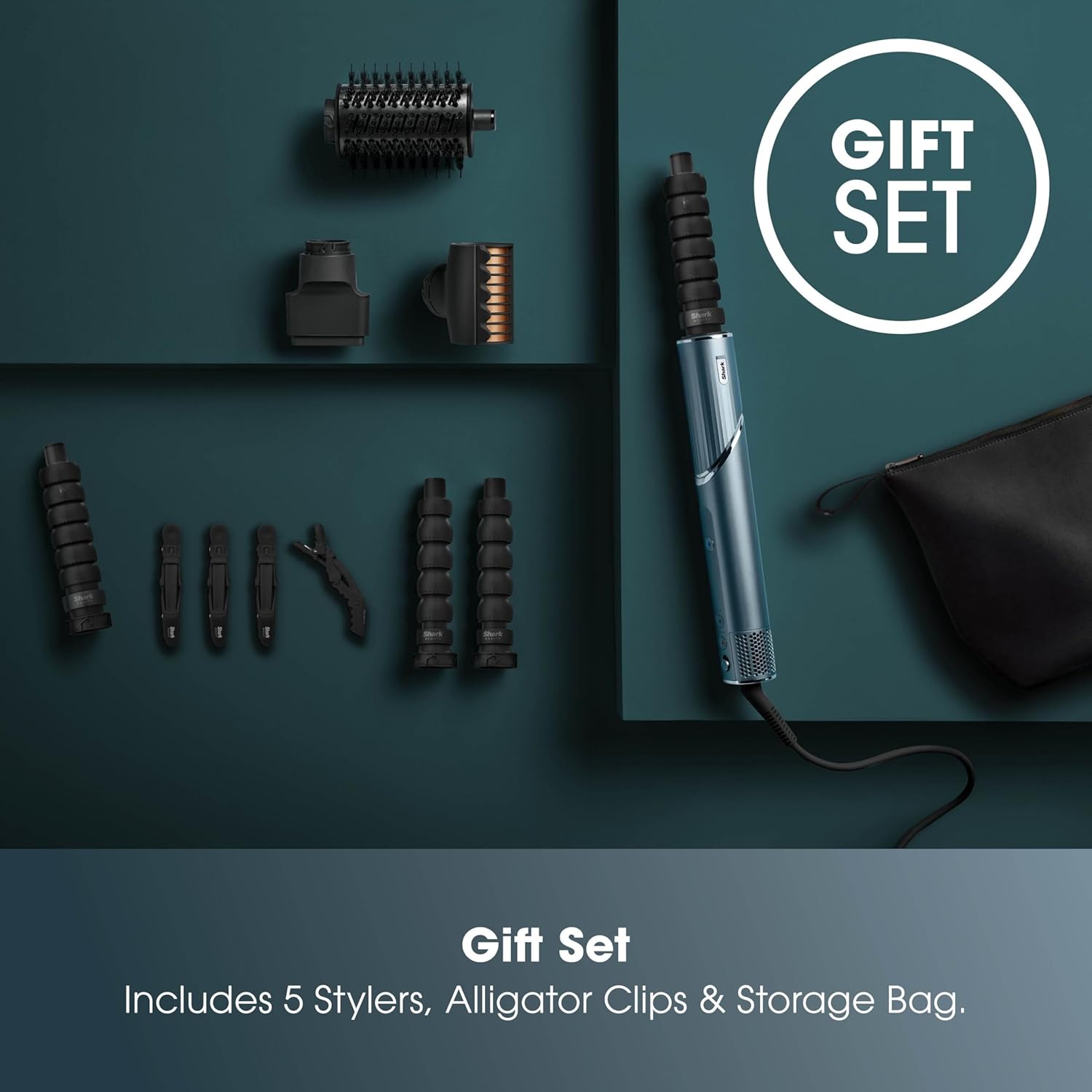 Detalle 2 de Shark FlexStyle 5-in-1 Air Styler & Hair Dryer (HD456TLUK)