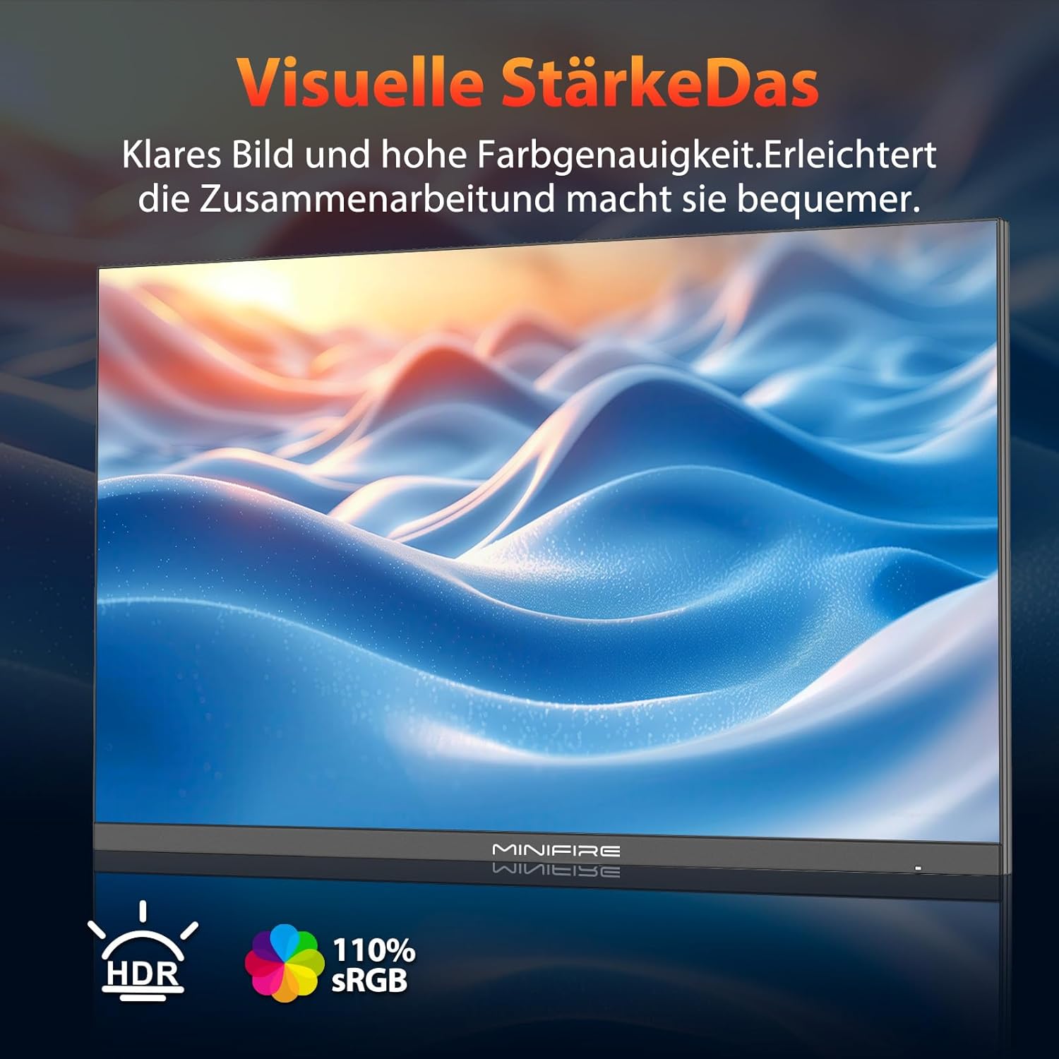 Thumbnail 2 de Minifire MF24X3AC 24 Zoll Monitor 100Hz