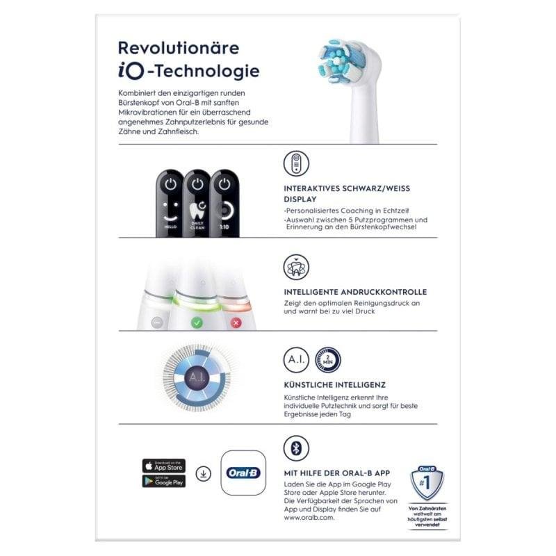 Detalle 2 de Cepillo de dientes eléctrico Oral-B 445234: 5 modos, sensor de presión y cuidado para encías