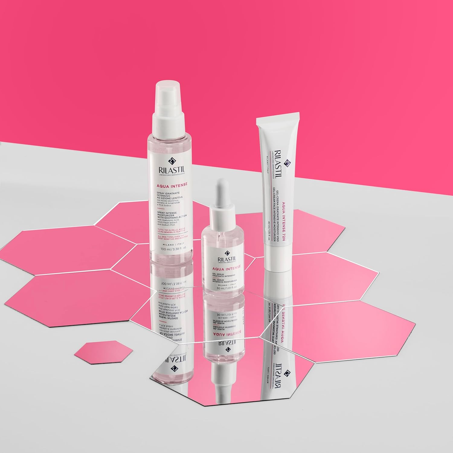 Thumbnail 2 de Rilastil Aqua Intense 72H gel-crema idratante con acido ialuronico e ceramidi, 40 ml