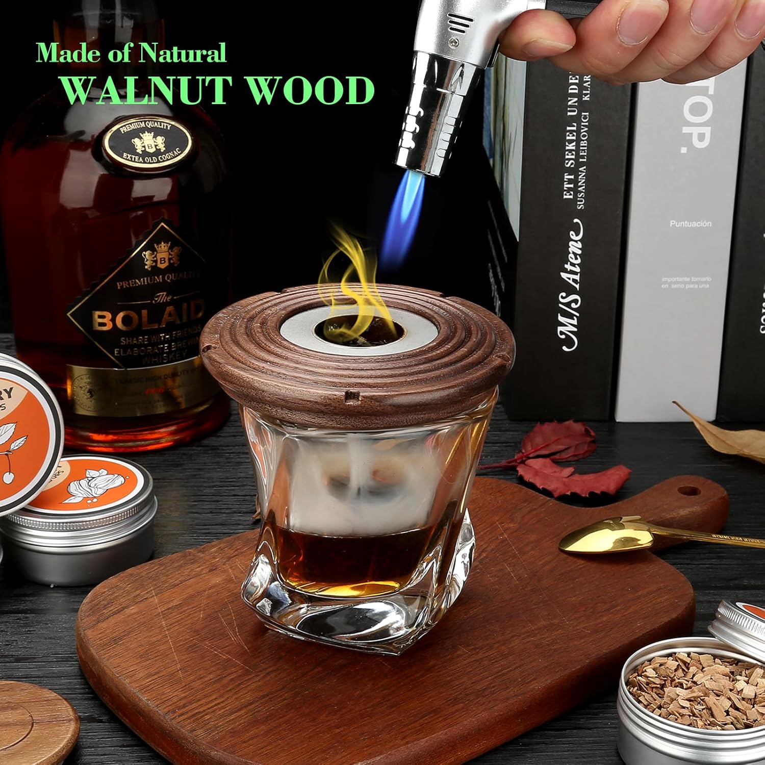 Thumbnail 1 de Kit per affumicatore per cocktail con torcia