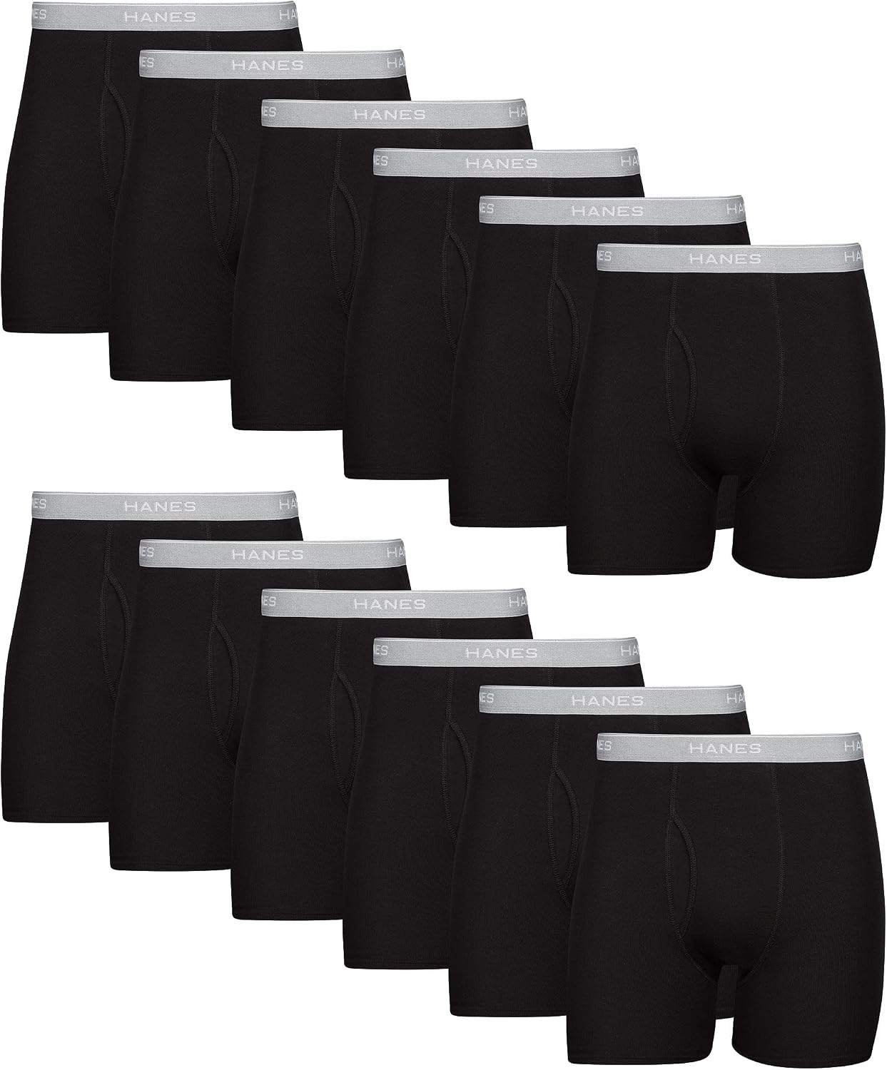 Detalle de Hanes Boxer Briefs Pack Breathable 🩲