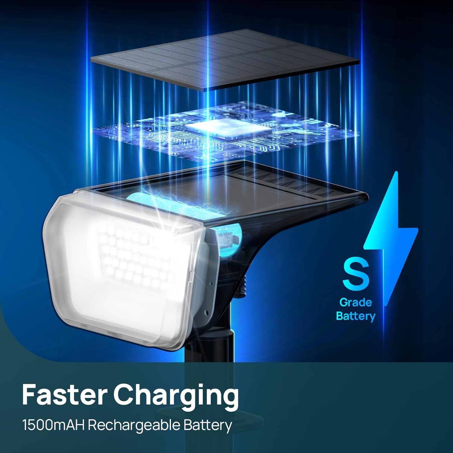 Thumbnail 5 de Linkind Linkind Solar Garden Lights Outdoor (RGBW) – 6 Pack, IP67 Dusk to Dawn with Winter Mode