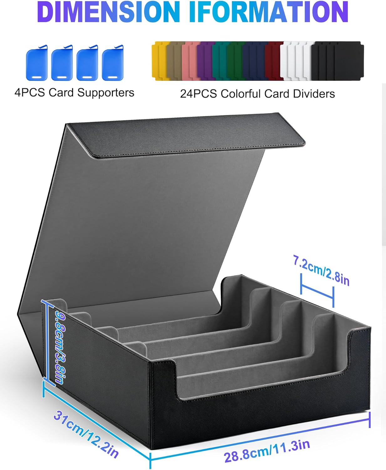 Thumbnail 1 de UAONO Card Storage Box for MTG Cards 📦