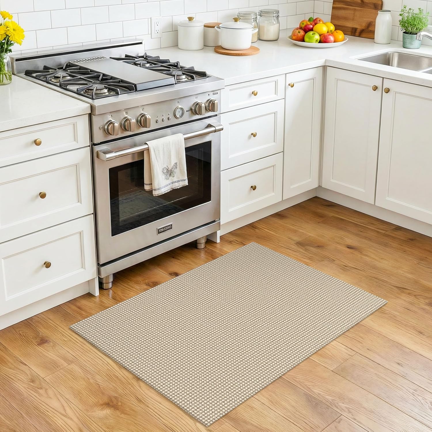 Detalle 2 de KOZYFLY Indoor Door Mat 2x3 ft washable entryway rug ๐งฝ