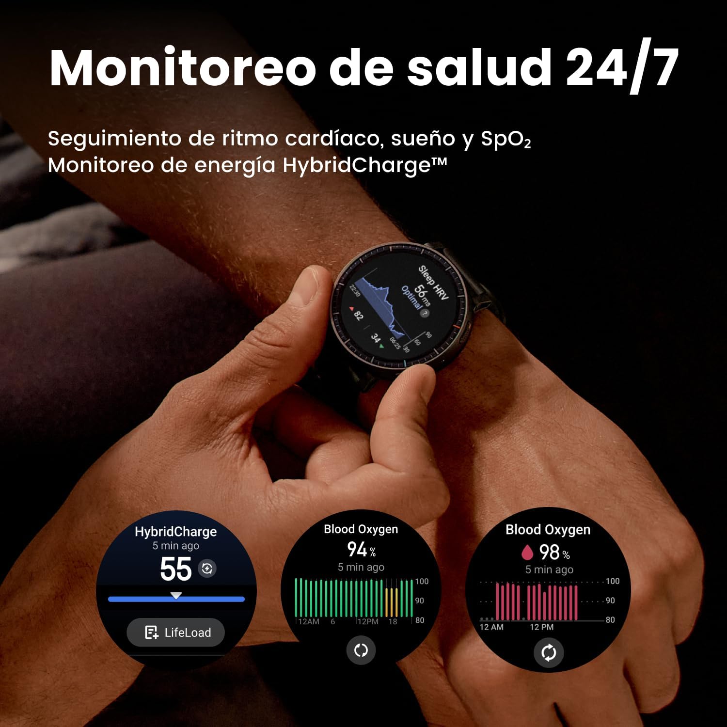 Thumbnail 5 de Amazfit Active MAX: reloj inteligente 48 mm con pantalla AMOLED, mapas y NFC