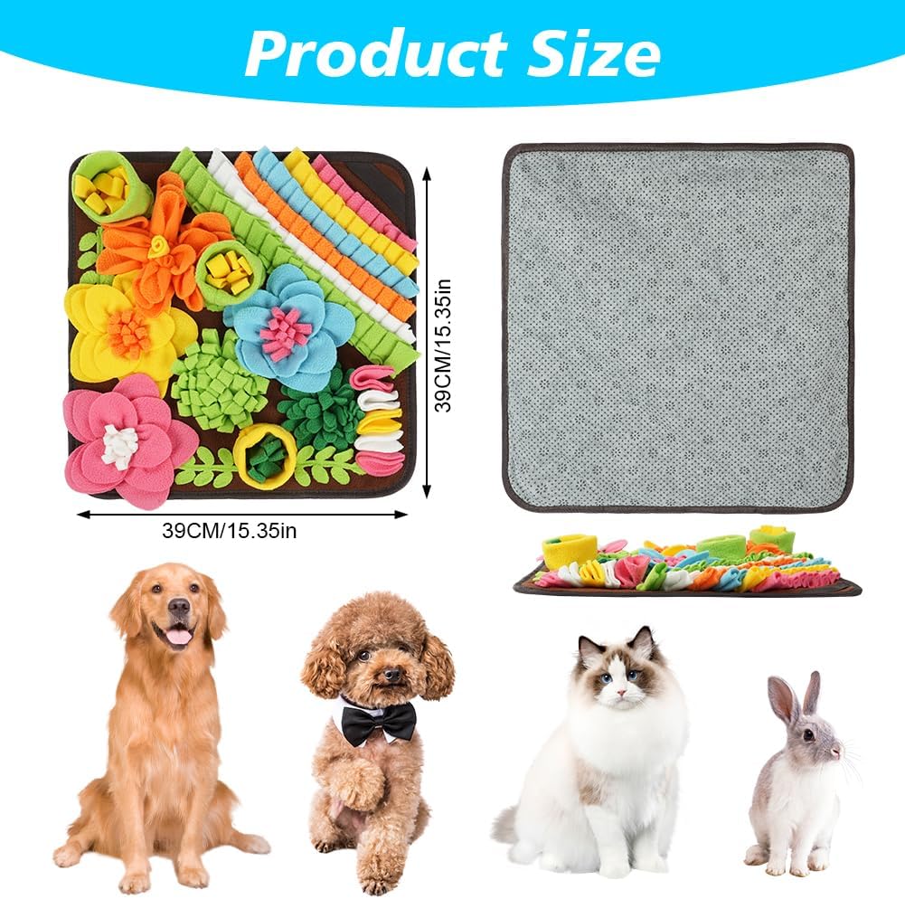 Detalle 2 de OSDUE tappeto olfattivo per cani 39 cm