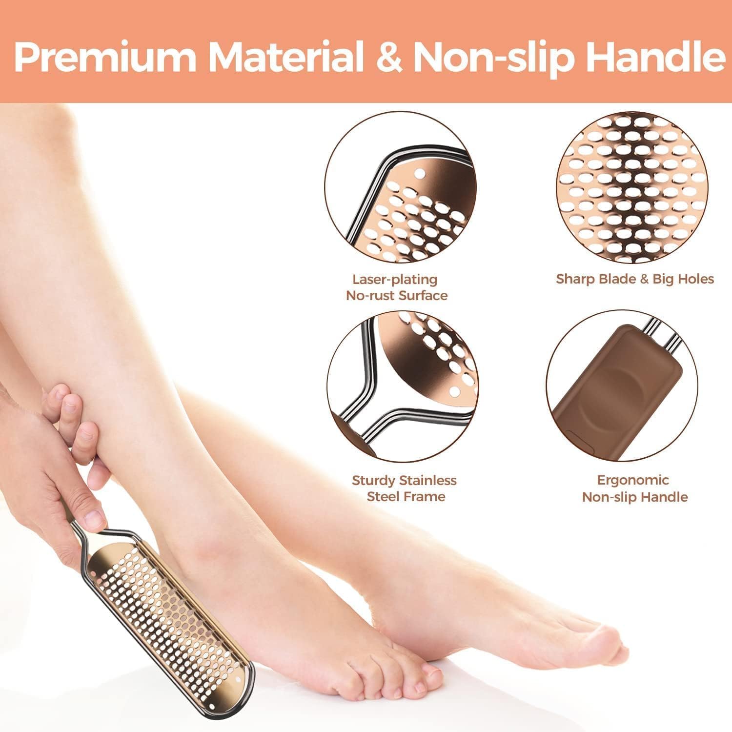 Thumbnail 1 de Easkep Professional Foot File Callus Remover 🦶