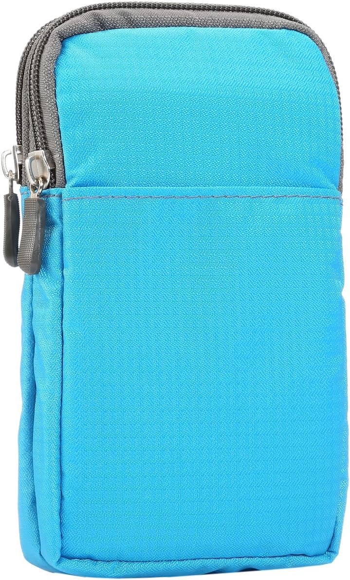 Detalle 2 de Cell Phone Belt Clip Holder for Men – 7.2" Crossbody Nylon Waist Bag