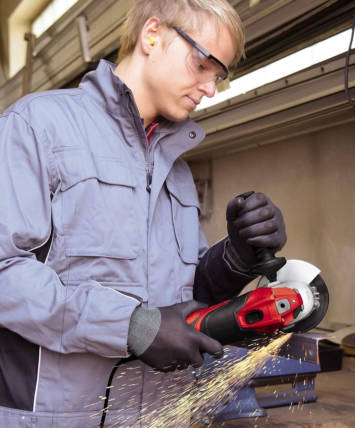 Thumbnail 2 de Einhell TE-AG 125 CE, meuleuse d'angle 1100 W