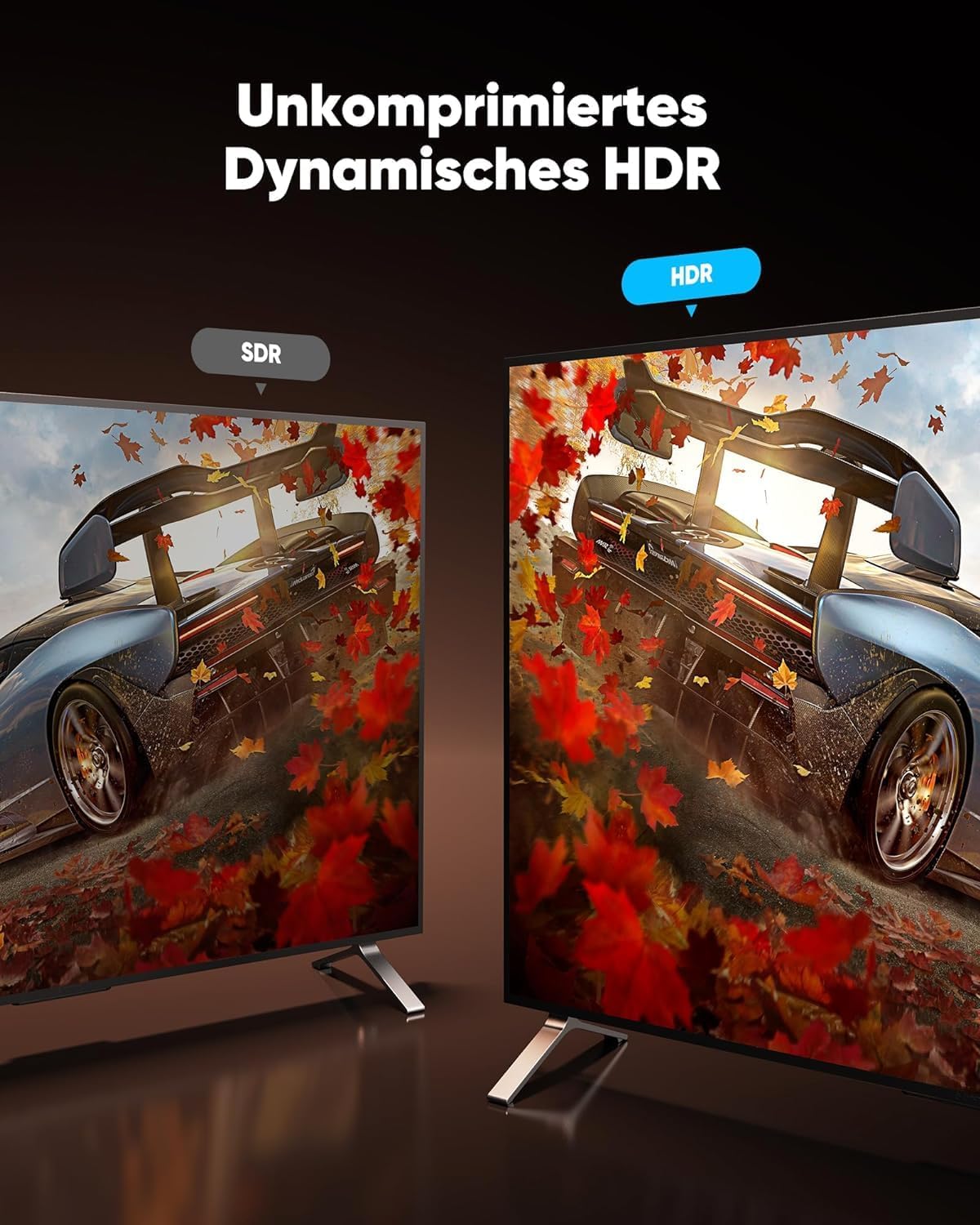 Thumbnail 6 de Highwings 20M Glasfaser 8K HDMI Kabel 48Gbps
