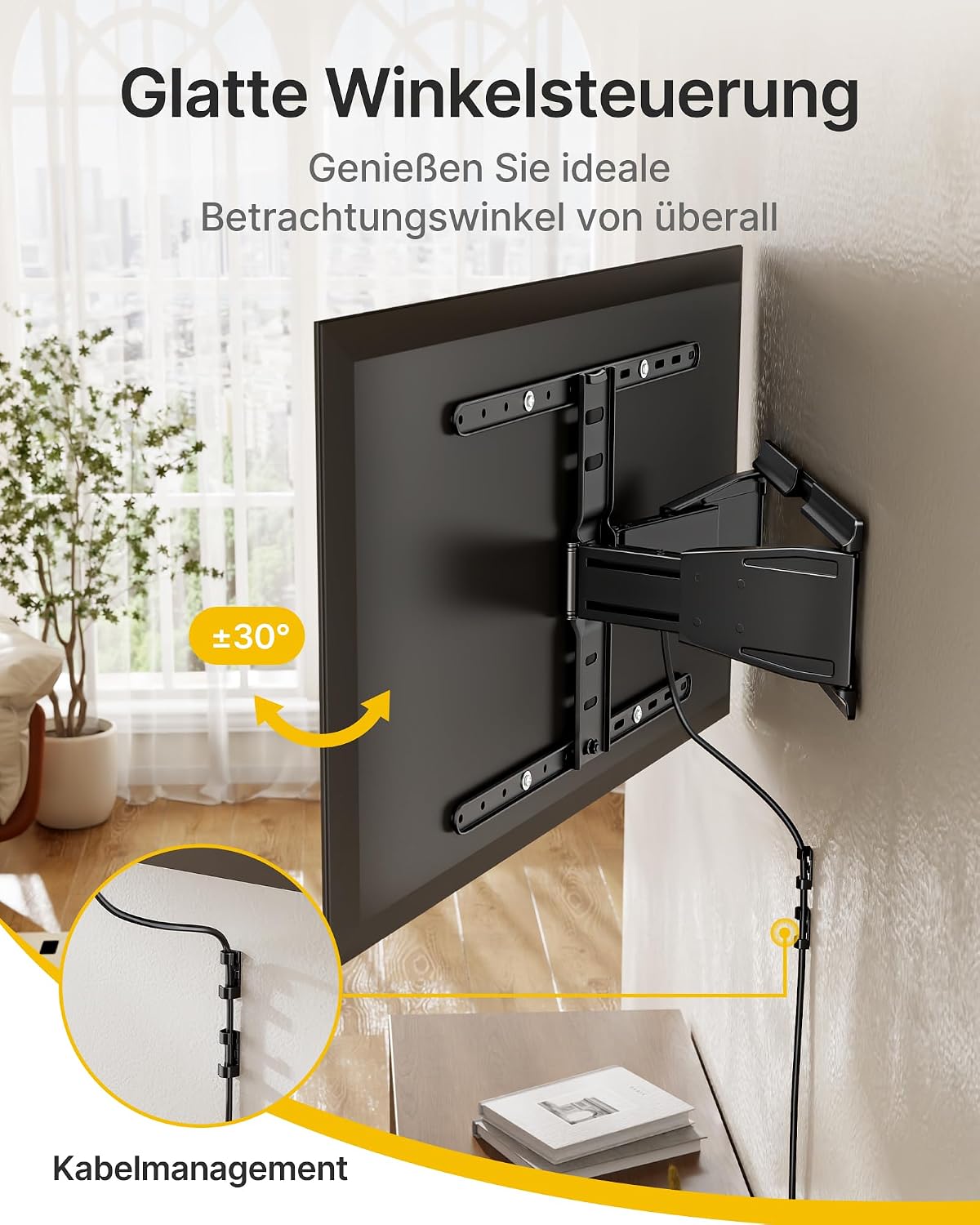 Thumbnail 6 de monTEK Ultra Slim Wandhalterung 43–90
