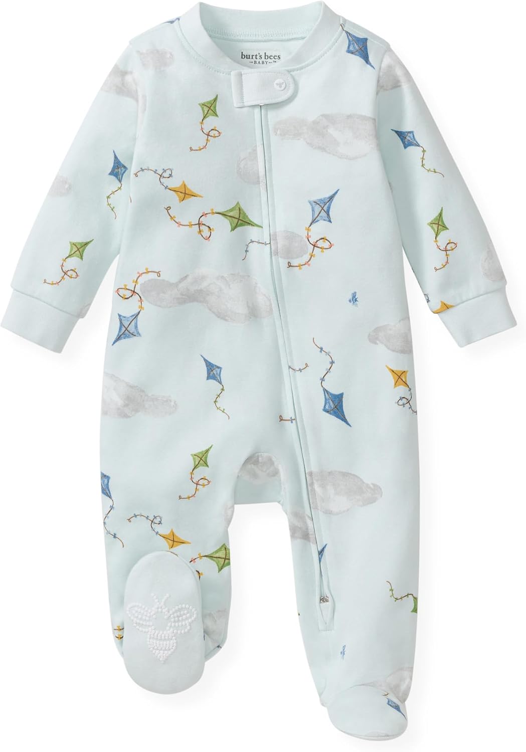 Thumbnail 6 de Burt's Bees Baby Boys' Organic Cotton Sleep and Play Footed Pajamas