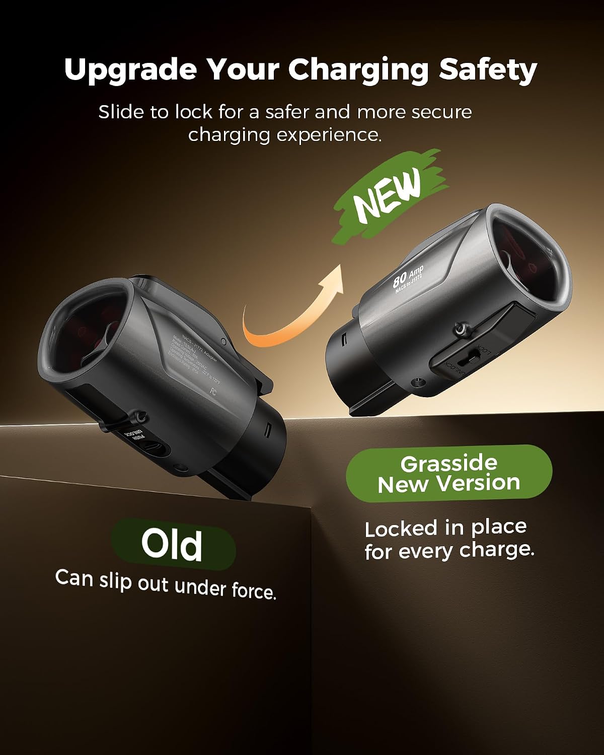 Thumbnail 6 de Grasside Tesla to J1772 Adapter for J1772 EVs Only — 80A, 250V Fast Charging
