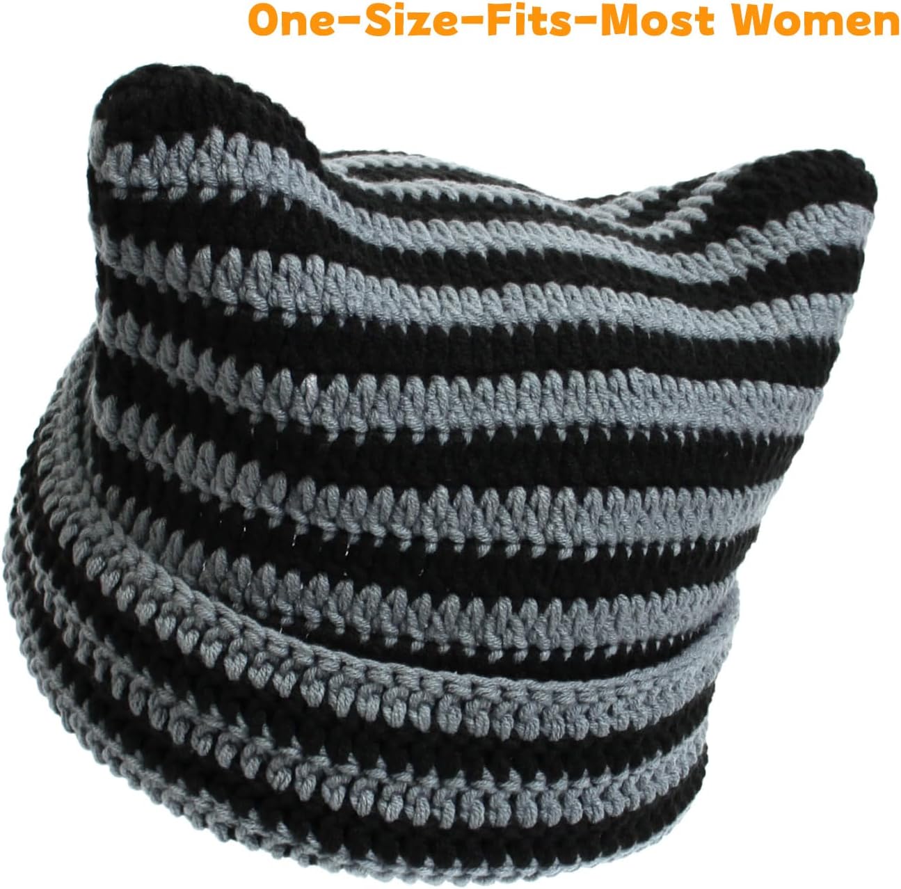 Detalle 1 de DANMY Women's Knit Beanie in Acrylic
