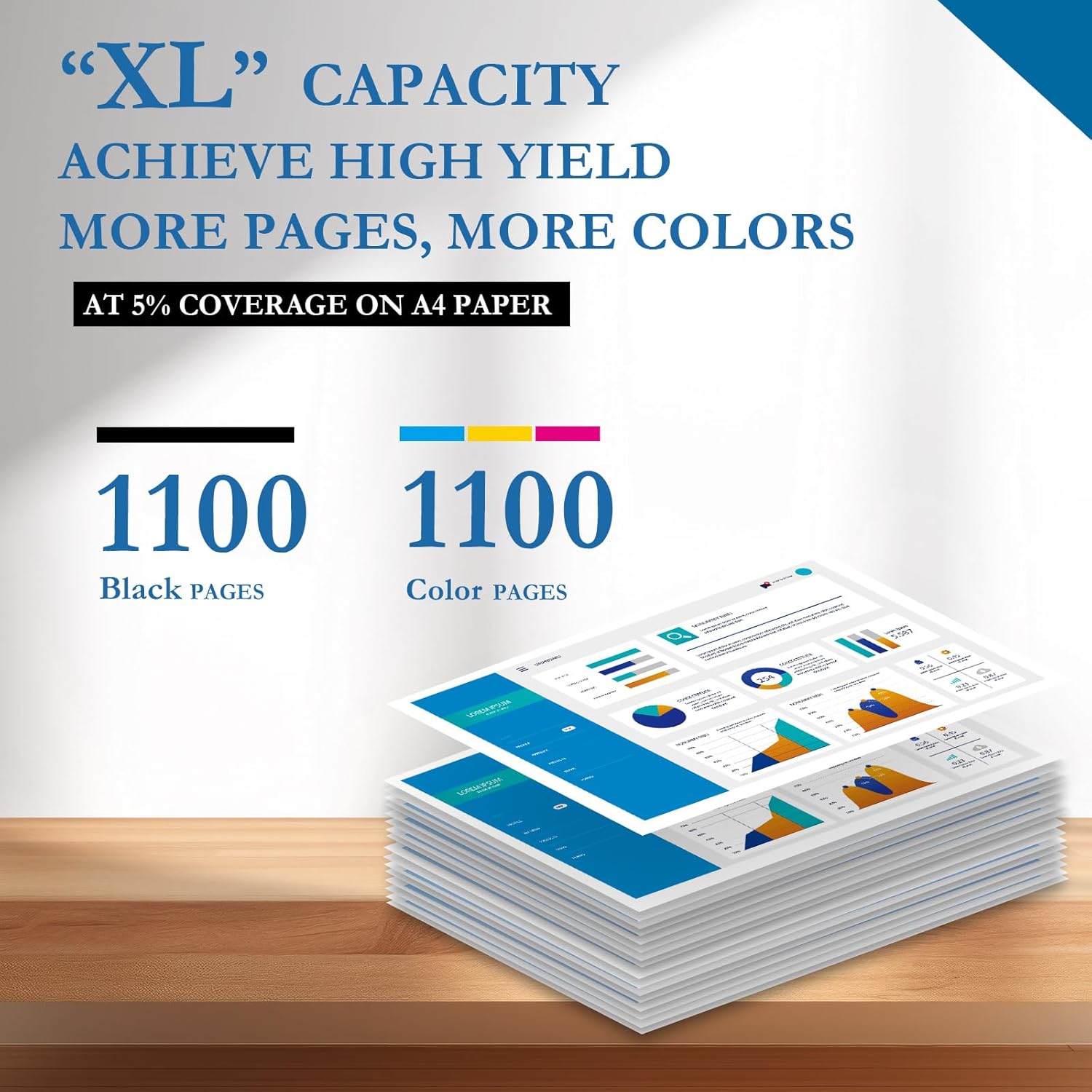 Thumbnail 2 de Paeolos 405XL Ink Cartridges Multipack (Compatible Epson 405 XL) – 12 Pack