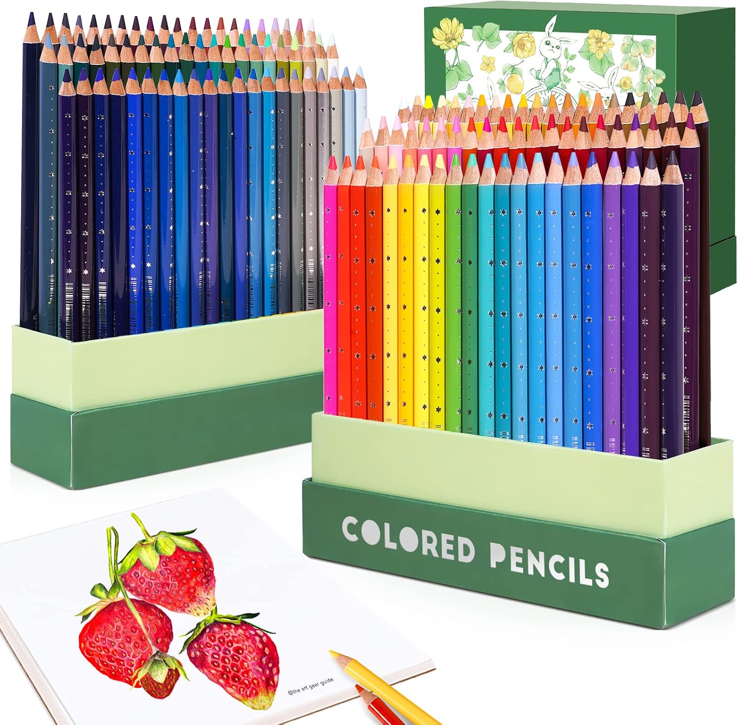 Detalle de Arrtx Lot de 126 crayons de couleur 126 🎨