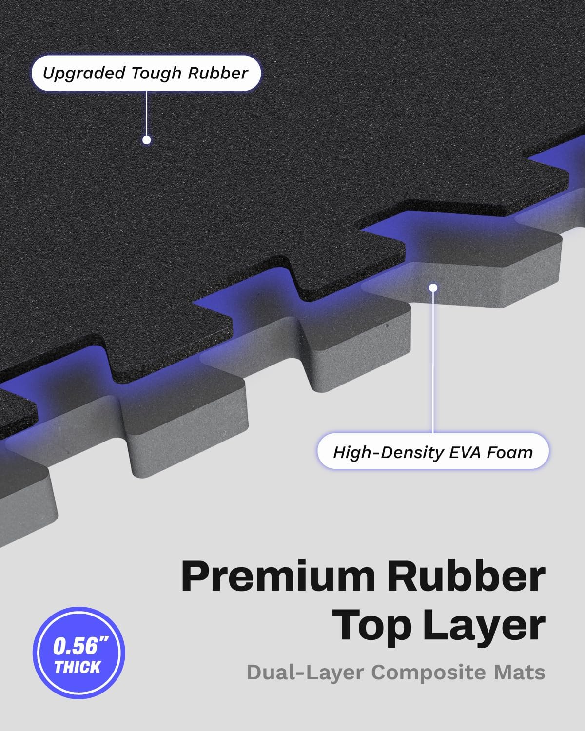 Thumbnail 1 de AIRHOP Exercise Mats 48 Sq Ft 🧘