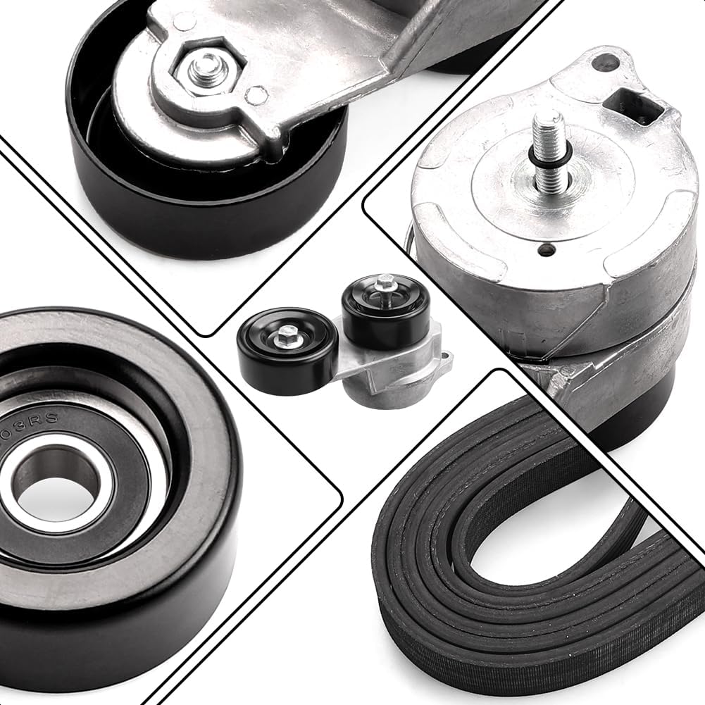 Detalle de BIHEE Drive Belt Tensioner Kit 3-Piece