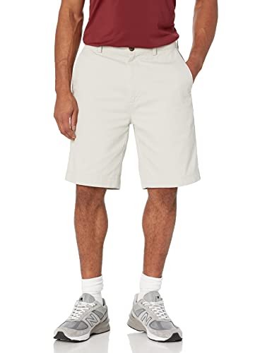 Detalle de Amazon Essentials Pantalones Cortos Chinos Bermudas Shorts Verano 9" (23 cm) para Hombre, Gris, 29W