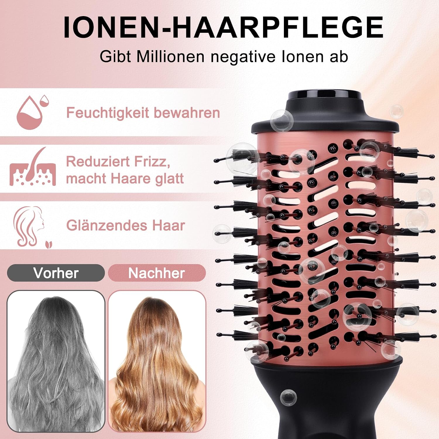 Detalle de Reise Warmluftbürste 700 W AraSyleon 275 g