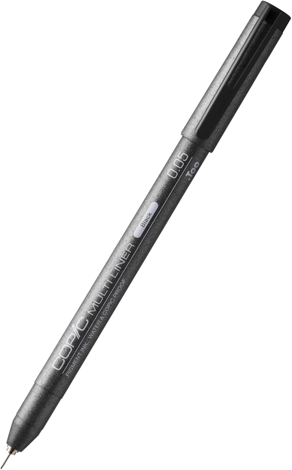 Detalle de Copic Multiliner MLB005 fineliner, svart 0,05 mm med vatten- och alkoholbeständigt bläck
