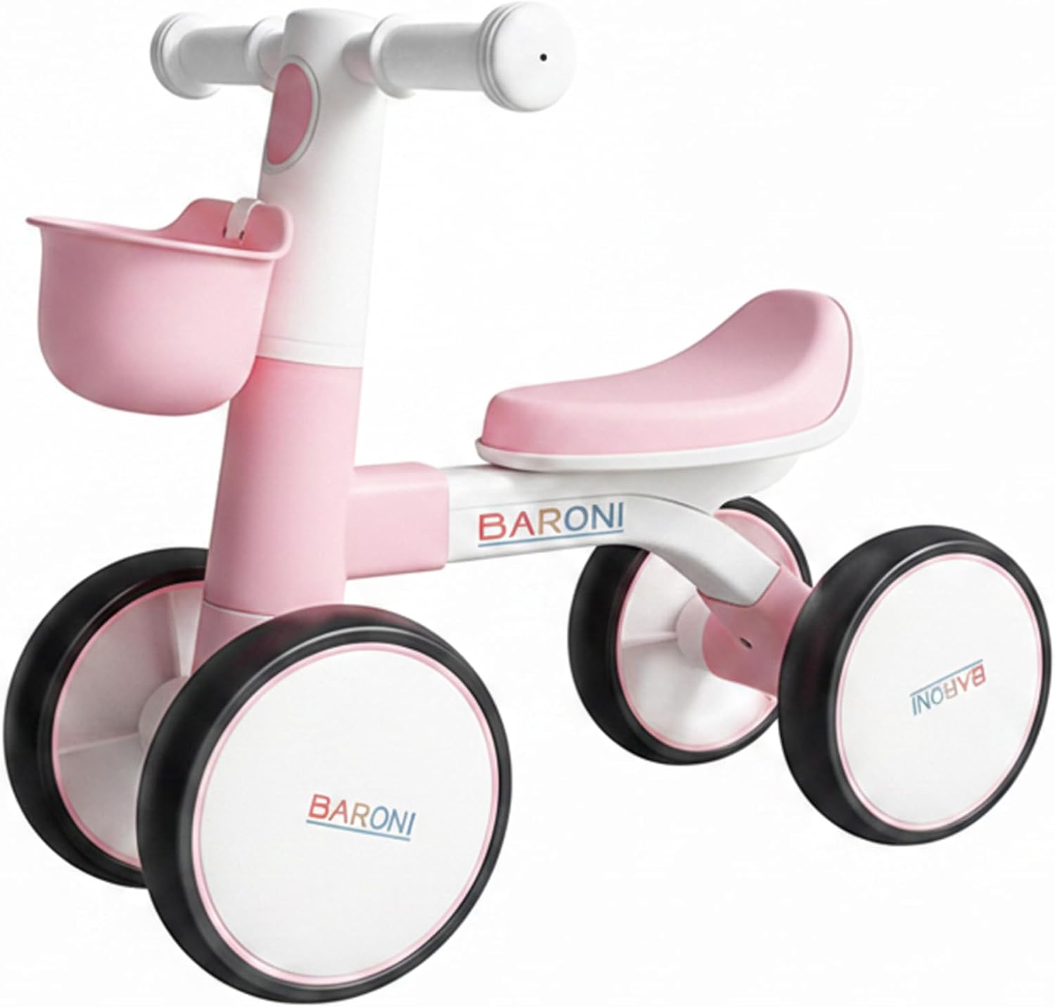 Thumbnail 6 de Baroni Toys Bici Senza Pedali Beige a 4 Ruote per Bambini dai 3 Anni – Sviluppo Motorio e Coordinazione
