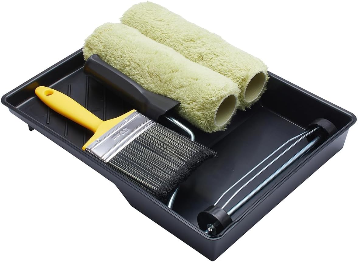 Thumbnail 3 de ProDec 9 inch Twin Masonry Paint Roller Set (5 pieces) for Exterior Walls