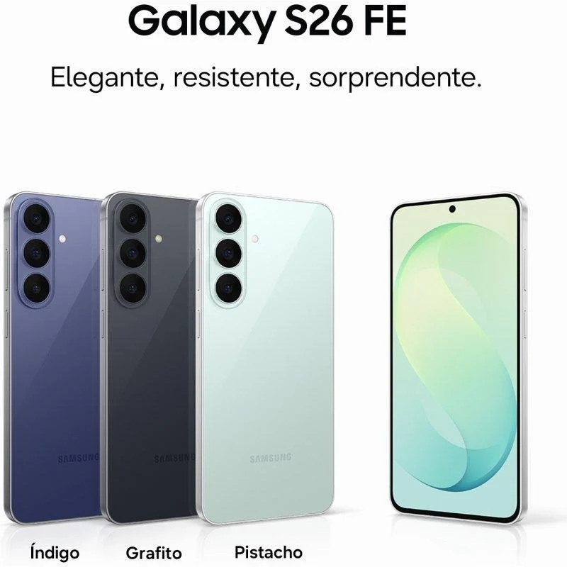 Detalle 2 de Samsung Galaxy S26 FE 5G 8GB/256GB, Negro grafito