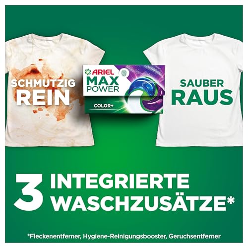 Detalle de Ariel Max Power Pods Color+ Waschmittel – 66 Wäschen