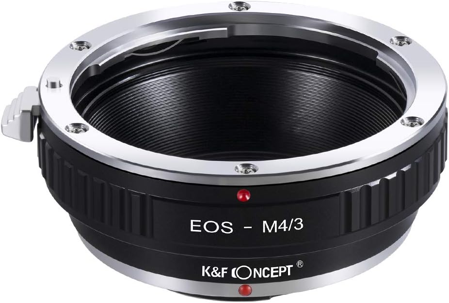 Detalle de K&F CONCEPT EOS-M4/3 Objektivadapter – EF/EF-S auf M4/3 Manual Adapter