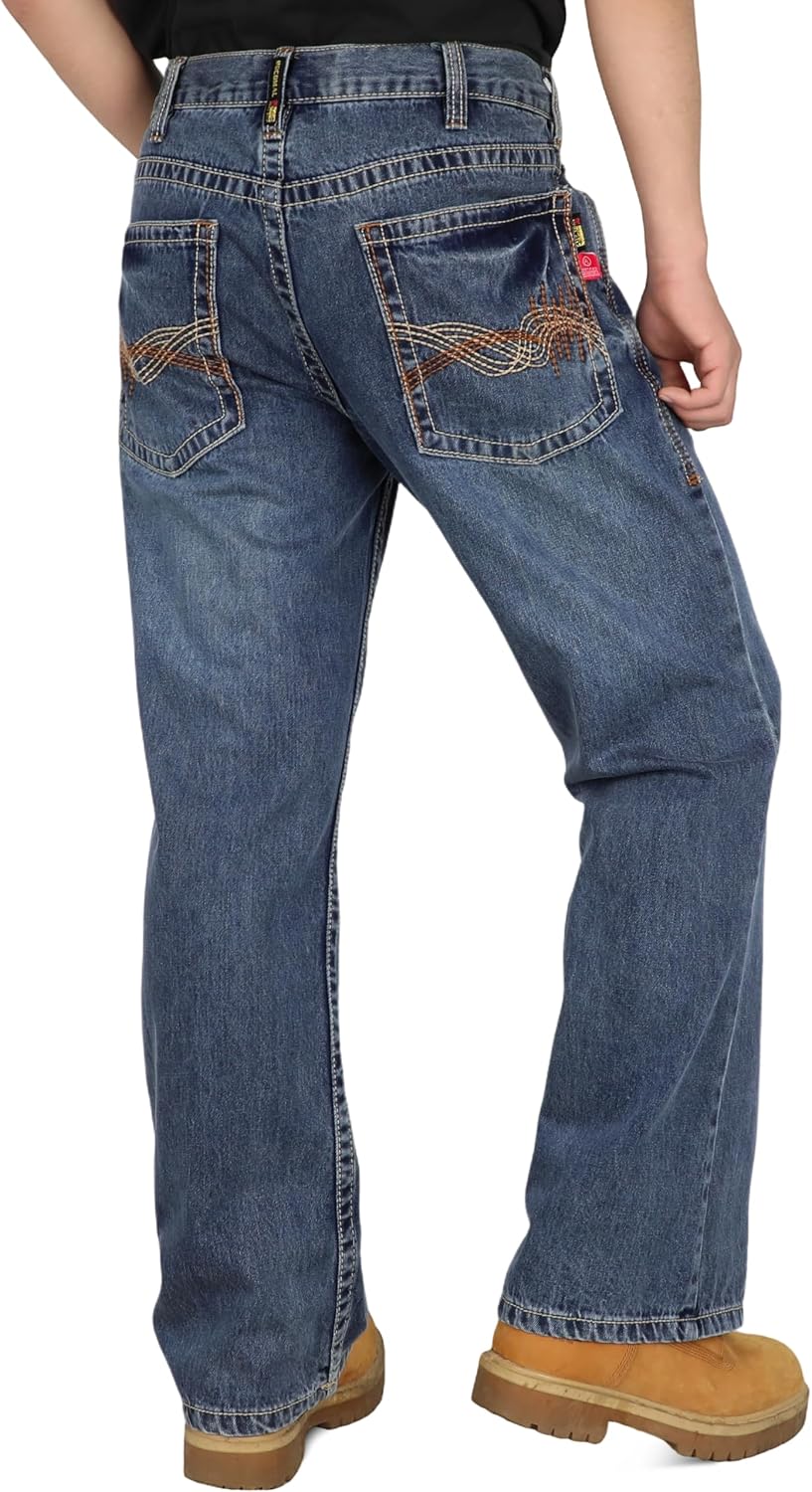Detalle de BOCOMAL FR Work Jeans, 10 oz