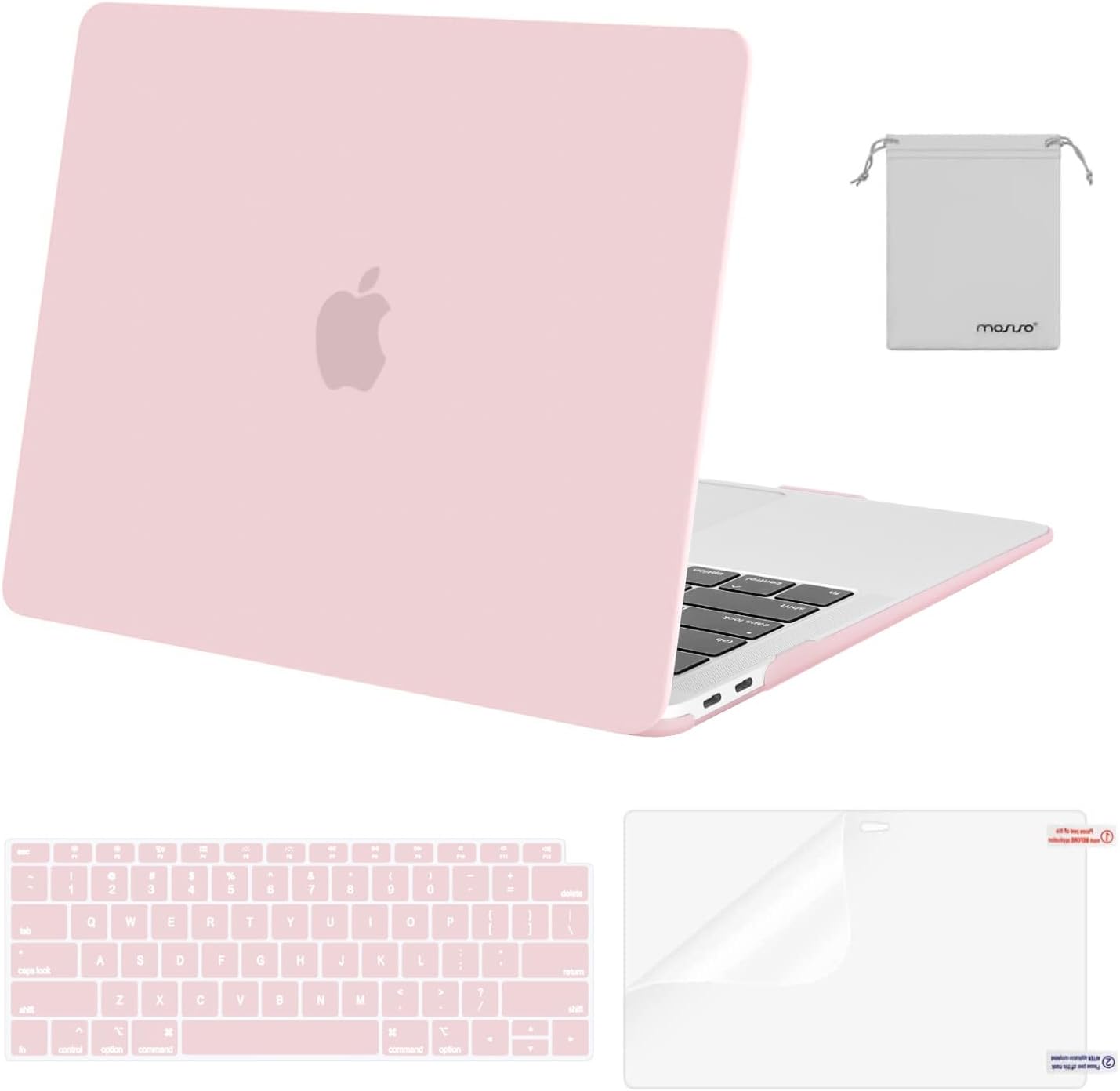 Thumbnail 6 de MOSISO Compatible Hard Shell Case for MacBook Air 13-inch (M1) 2021–2018, Airy Blue