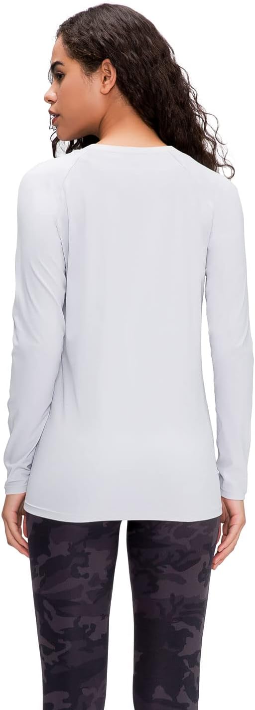 Detalle de Damen 3er Pack Langarmshirt Funktionsshirt mit UPF 50+ Sonnenschutz (85% Polyester/15% Elasthan)