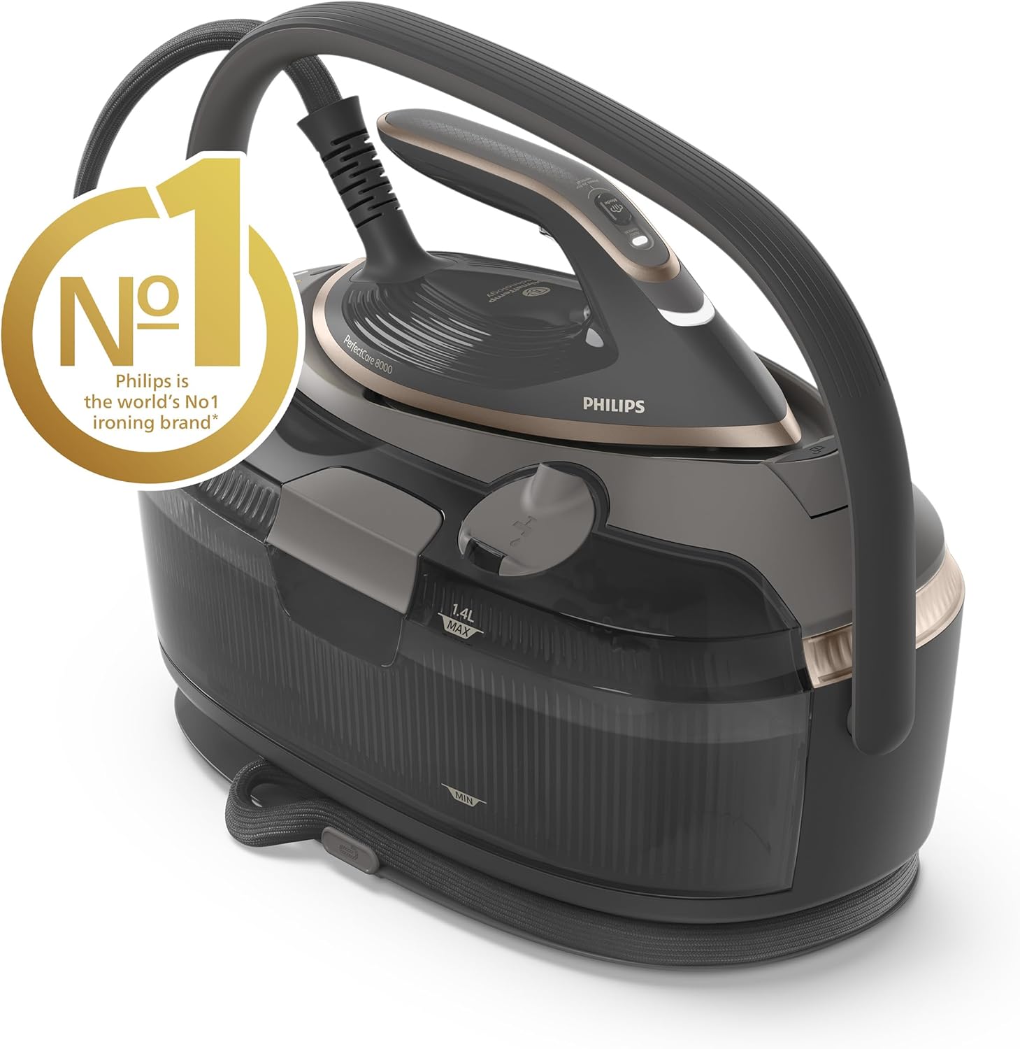 Detalle 2 de Philips PerfectCare 8000 Series Steam Generator Iron PSG8200/80