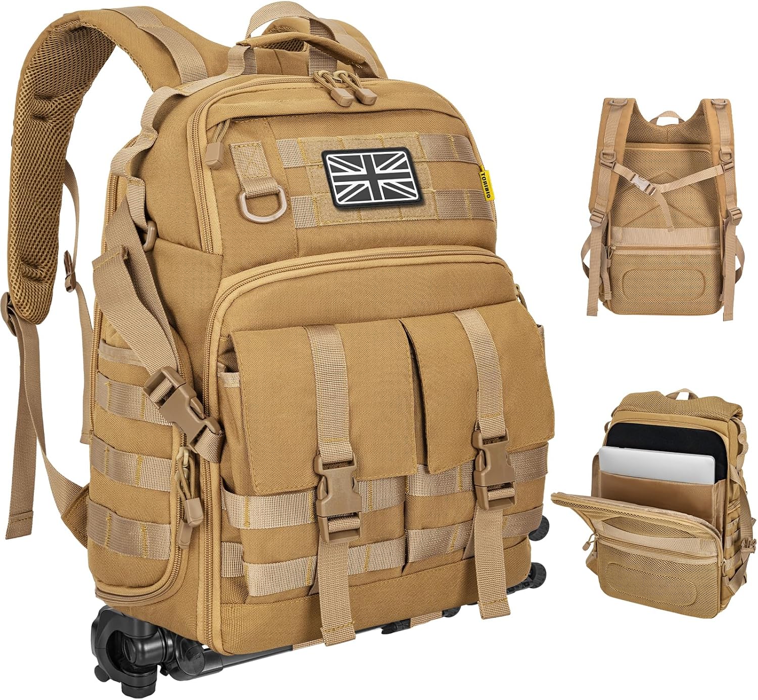 Detalle de Camera Backpack with 15.6" Laptop Compartment
