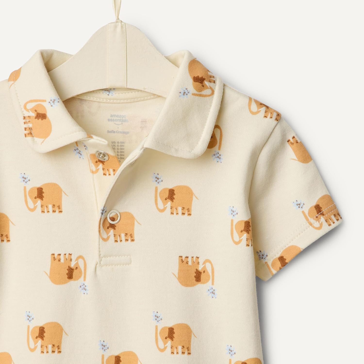 Thumbnail 4 de Tutina polo in cotone bimbo Amazon Essentials x Sofia Grainge (pacco da 2)