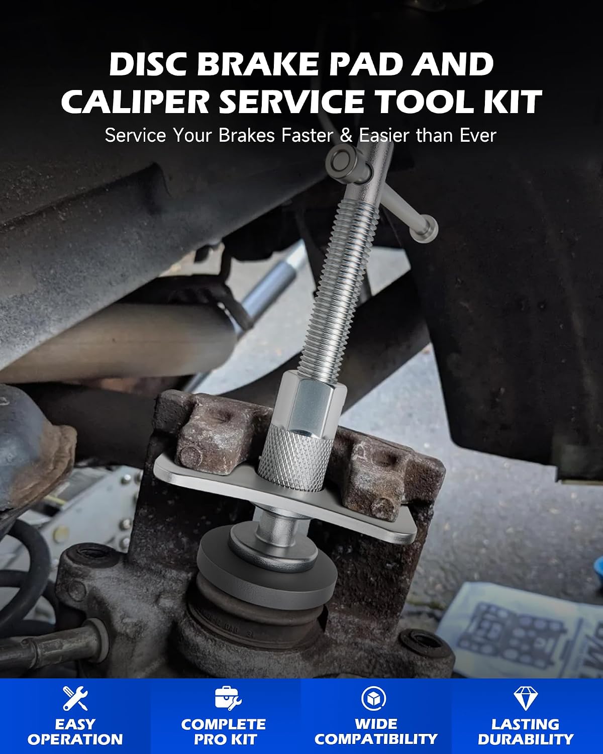 Detalle 2 de Orion Motor Tech 24pc Brake Caliper Tool Set ðŸ›
