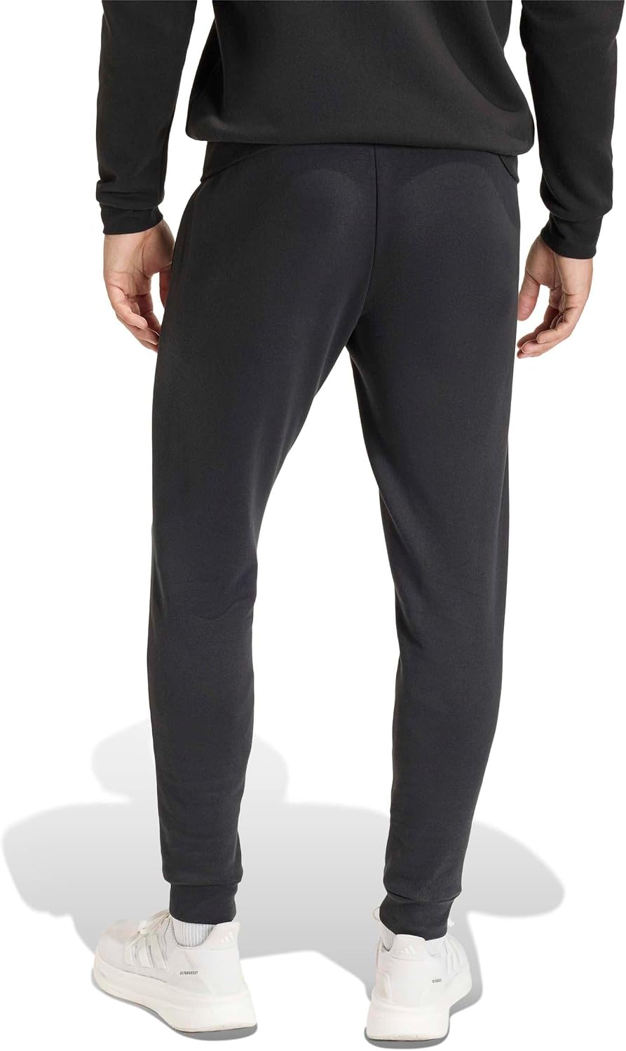 Detalle de adidas Men's Entrada26 Sweat Black/White – Regulär geschnitten, Kordelzug, recyceltes Material
