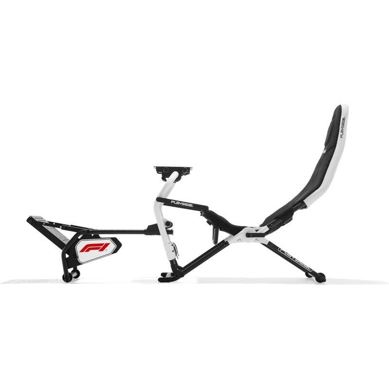 Detalle 2 de Playseat Challenge F1 Edition Blanco: cockpit plegable de precisión para simracing