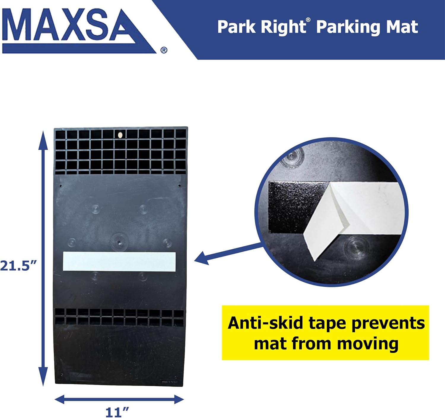 Thumbnail 4 de Maxsa 37358-2PK Park Right Parking Mat 21"