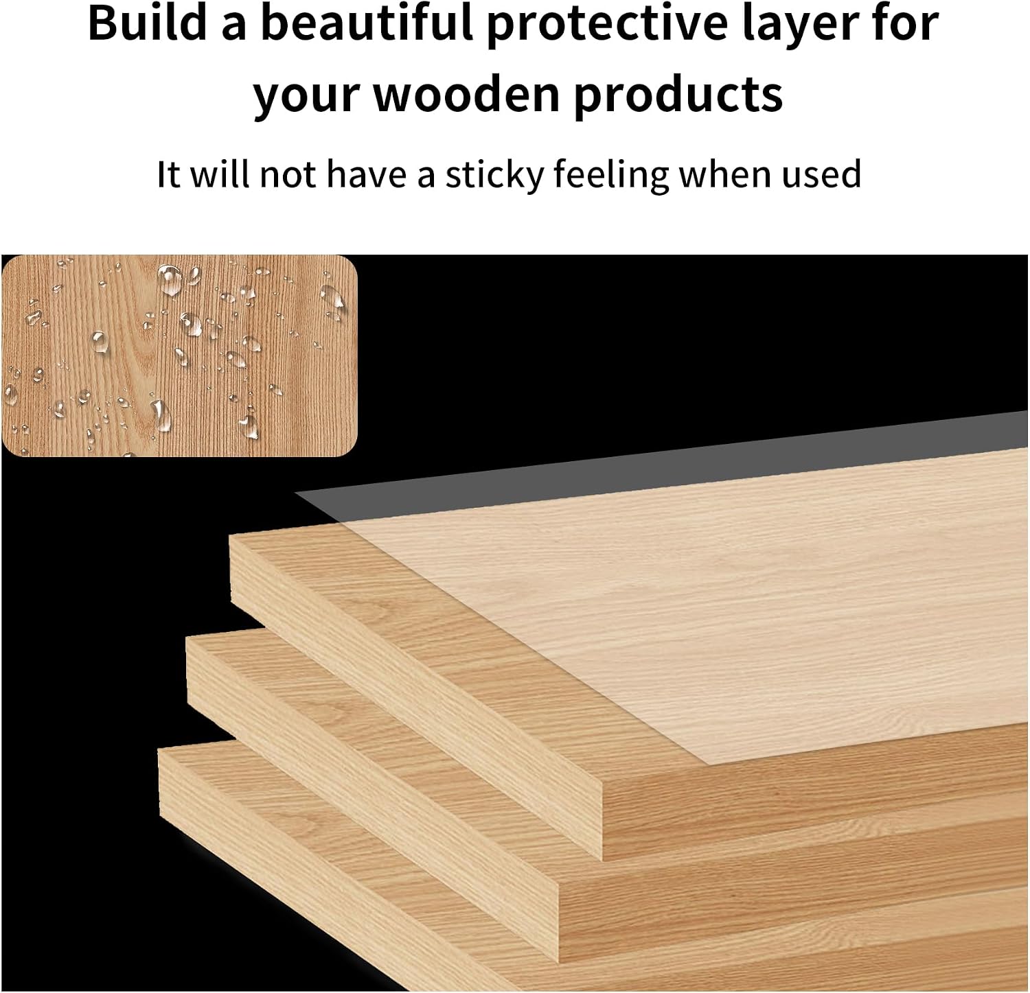 Detalle 2 de OLASIR TO6CA Pure Tung Oil for Wood Finishing, 64 oz, Satin Finish