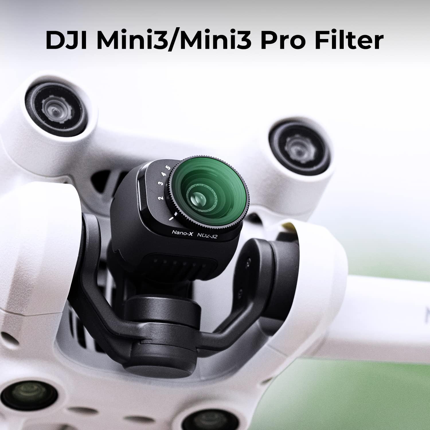 Thumbnail 1 de K&F Concept Variable ND2-ND32 Filter for DJI Mini 3 Pro / Mini 3
