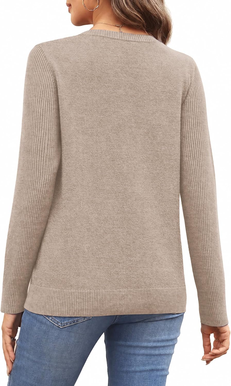 Thumbnail 4 de WIHOLL Women's Sweater, Crewneck