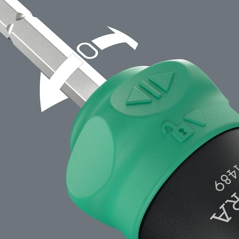 Detalle de Wera Kraftform Kompakt 28 RA 1 ratchet screwdriver set (6 pieces)