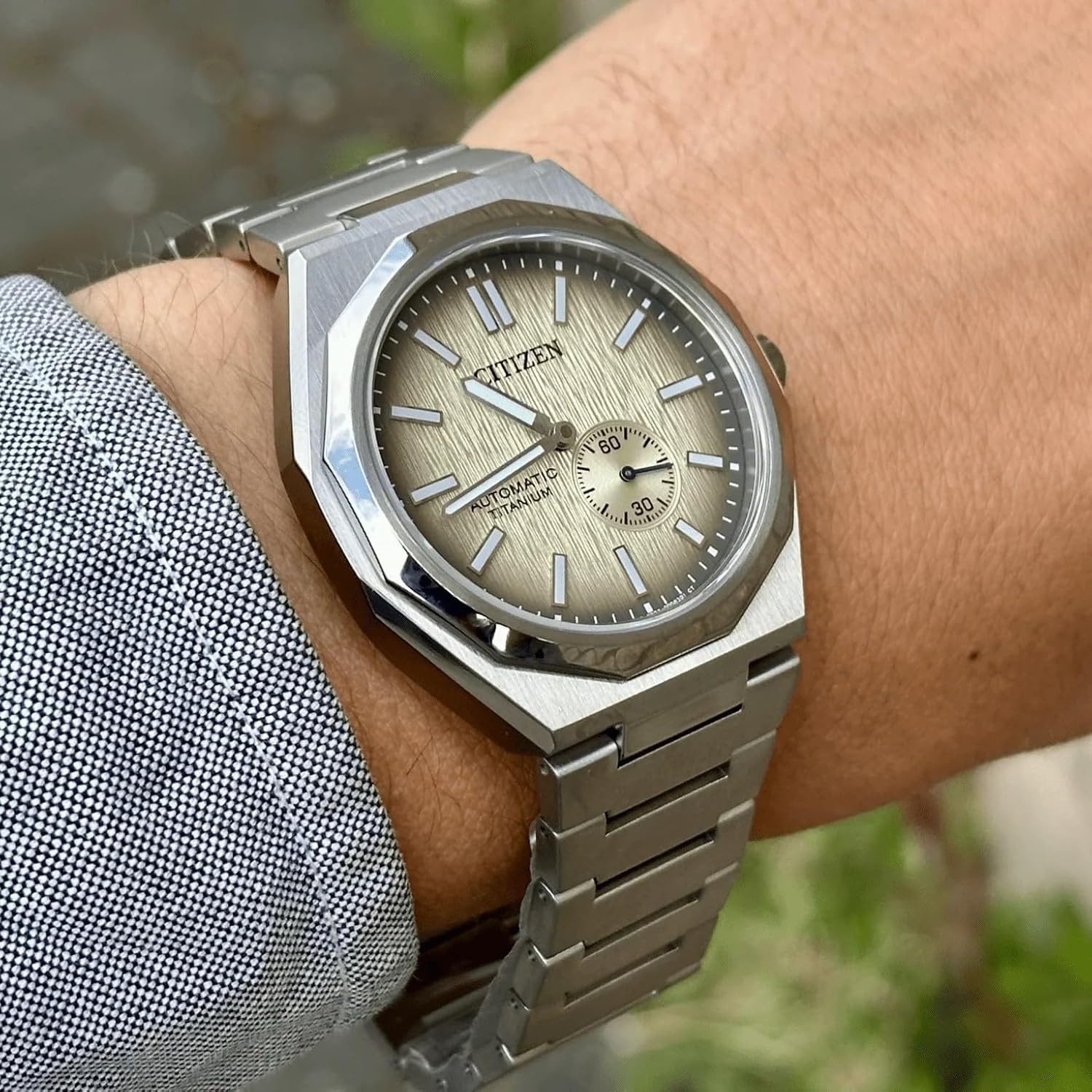 Detalle 2 de Citizen Zenshin 60 Automatik 41 mm Uhr