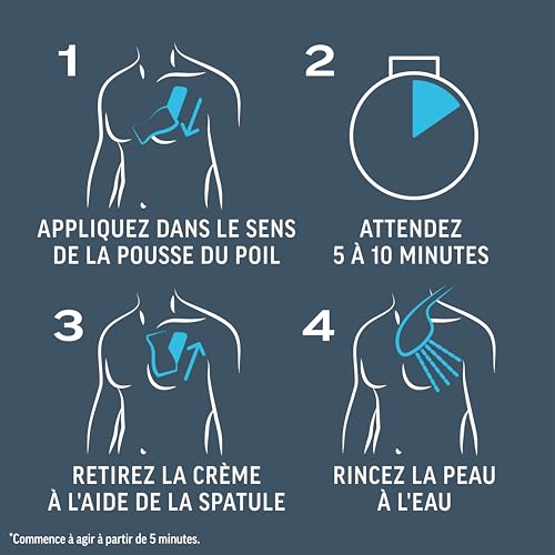 Thumbnail 6 de Veet Men Crème Dépilatoire pour Peaux Sensibles 400 ml – épilation rapide et douce
