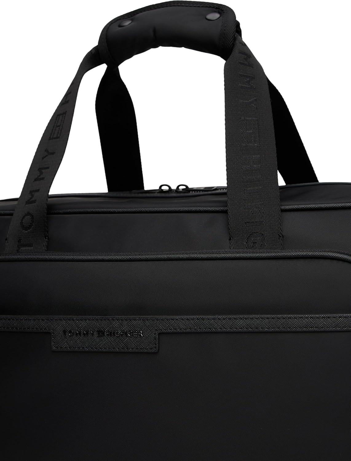 Detalle de Tommy Hilfiger TH REPREVE DUFFLE AM0AM13803 Weekender – Nero, Uomo