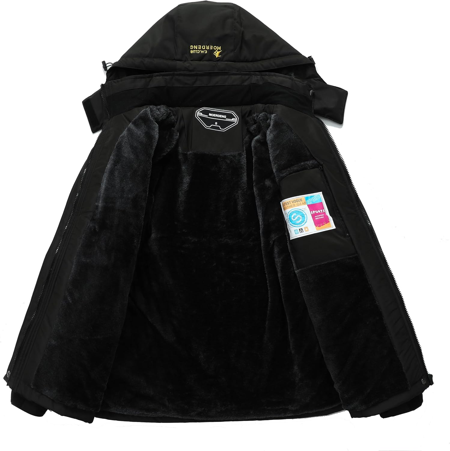 Detalle de MOERDENG Women's Waterproof Ski Jacket