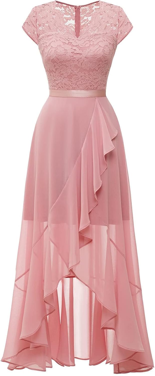 Thumbnail 3 de Bbonlinedress Abendkleid Elegantes Spitzenchiffon Kleid